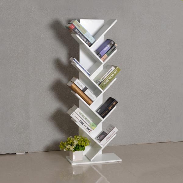 Деревянные угловые книжные полки 12KG