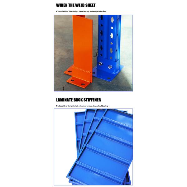 Heavy Duty Industrial Warehouse Metal Rack With Adjustable Shelves