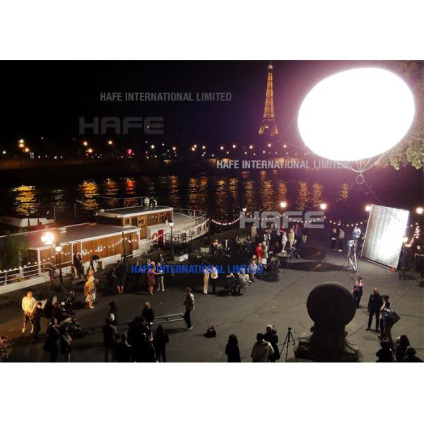 Воздушный шар гелия луны 3 м гигантский освещает крытые на открытом воздухе события летая электропитание АК/ДК