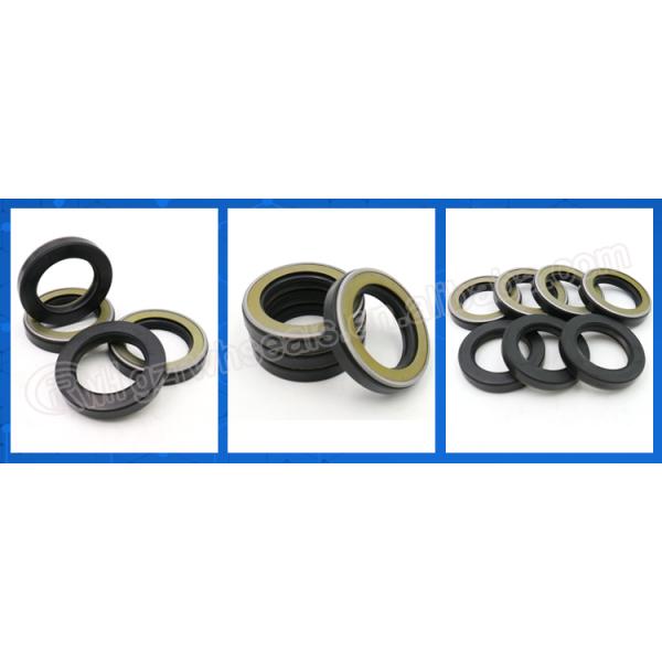 Черное уплотнение масла давления 40Mpa Tcn уплотнения гидравлического масла NBR высокое