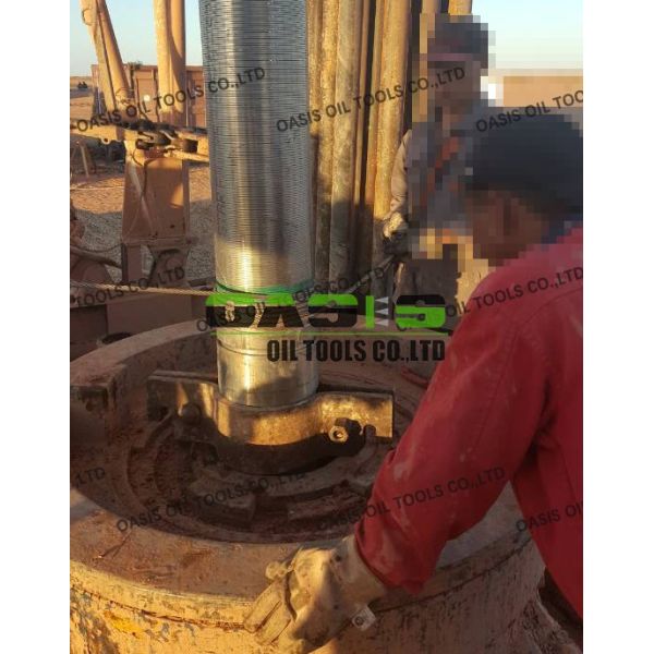 AISI 304L Stainless Steel Wire Wrapped Screen Pipe | 325mm OD Welded Bevel End Johnson V-Wire Screen