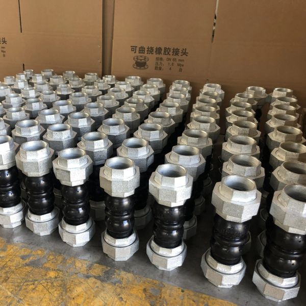 Industrial Wire Buckle Rubber Expansion Joint Flexible Connector with Stainless Steel 304 and EPDM Rubber for DN15 DN200Pipes