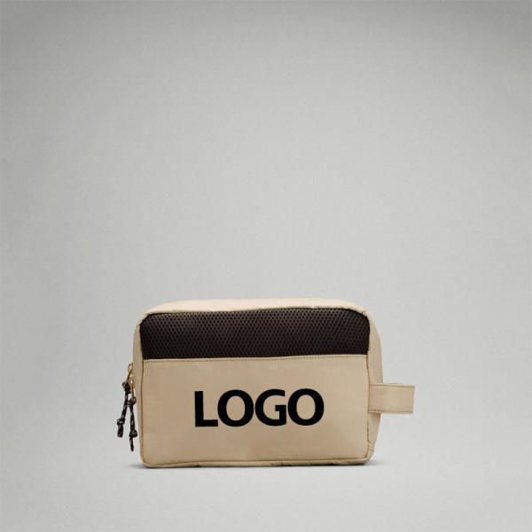 Customized Men Women Water-Resistant Case Organizer Portable Travel Toiletry Bag With Clear PVC Pouch