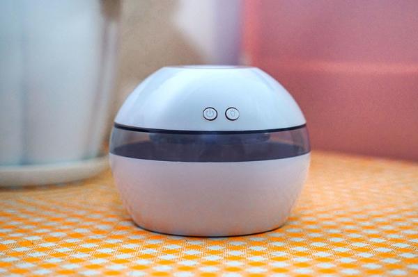 Small night lamp wood grain humidifier essential oil aromatherapy lamp bedroom Nightlight incense portable aromath