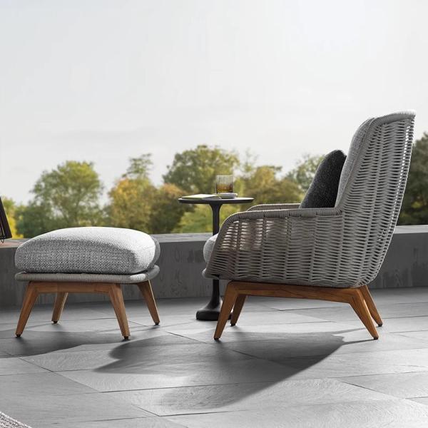 Waterproof Durable Sofa Seat Cushion Covers for Outdoor Rattan Sofa Furniture Sets