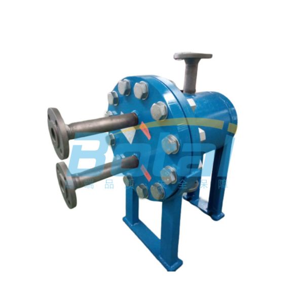 High-efficiency heat exchange of plate & shell heat exchangers