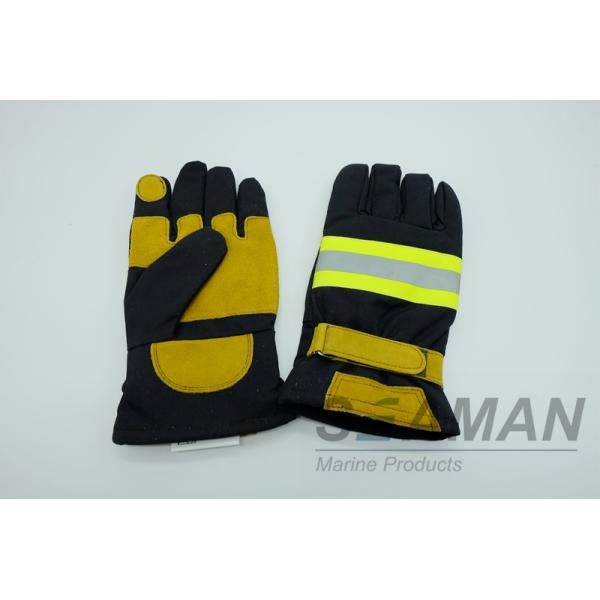 Огнезамедлительные оборудования пожаротушения защитных перчаток пожарного кожи волокна Арамид