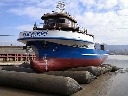 Dia 1.8m 10 Layer Ship Launching AirBags Explosion Proof Thickening Wear Resistant
