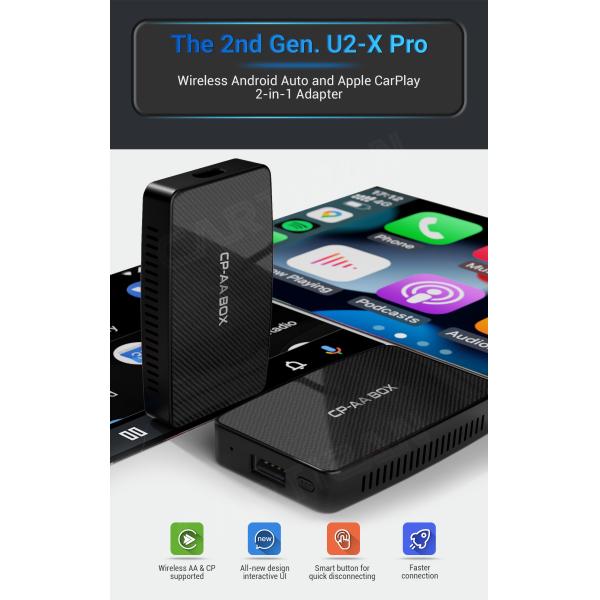 Wired To Wireless Android Auto Carlinkit Carplay Box For Automotive Interconnection