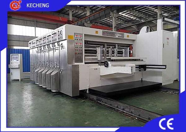 5 Color Carton Box Flexo Printer Slotter Die Cutter Automatic High Speed