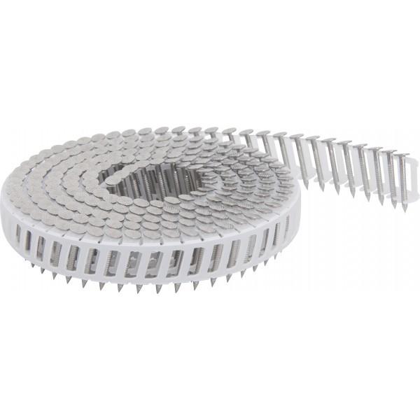 A bobina endurecida galvanizada prega a pata 2,5 x 32mm FAP do parafuso para o metal fino