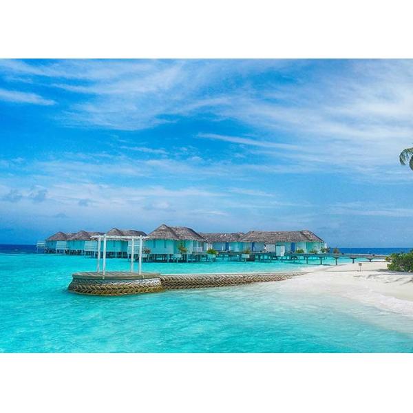 Белиз/бунгало Мальдивов Overwater со светлой сталью, над бунгало воды