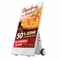 Affichage publicitaire mobile LCD 1920x1080 Moniteur haute luminosité