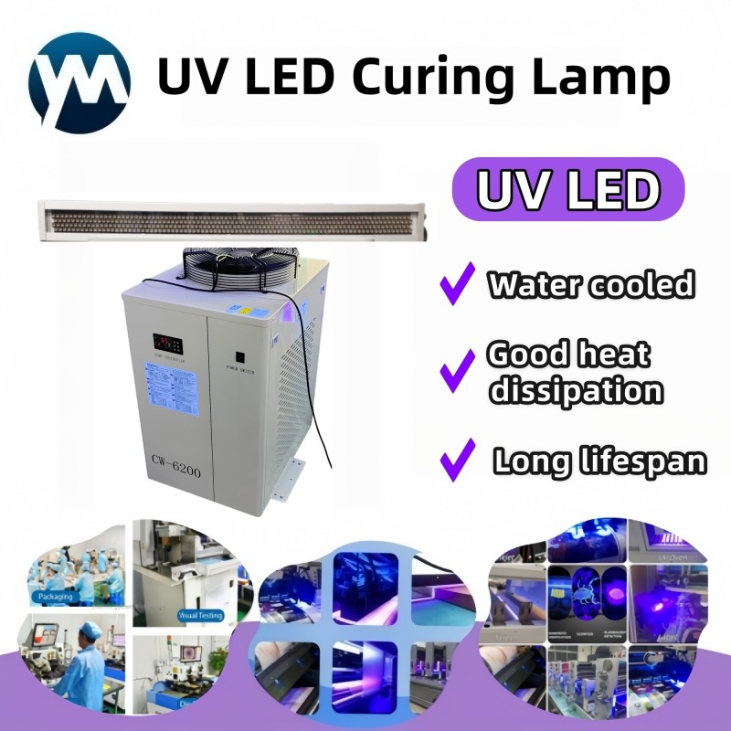 3500W High Power 395nm Water Cooling Uv Led Curing Lamp for Screen Digital Inkjet Printer Uv Printer Ink