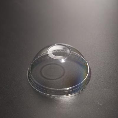 Capa de plástico transparente Acessório simples e funcional para copo