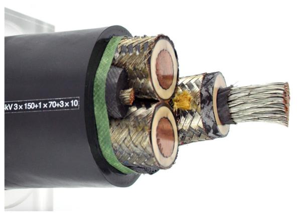 Shanghai Shenghua Cable MCDP Rubber Sheathed Cable , Low Smoke Zero Halogen Cable 0.38 / 0.66 KV