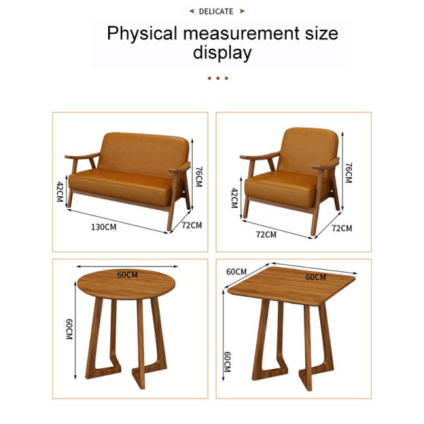 Modern Dining Seating Booth for Restaurant Furniture Fabric Coffee Table Sets With Chairs