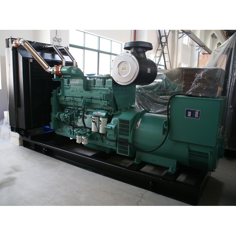 Silent type cummins 1000 kw diesel generator 6BTAA5.9-G2 with wheels
