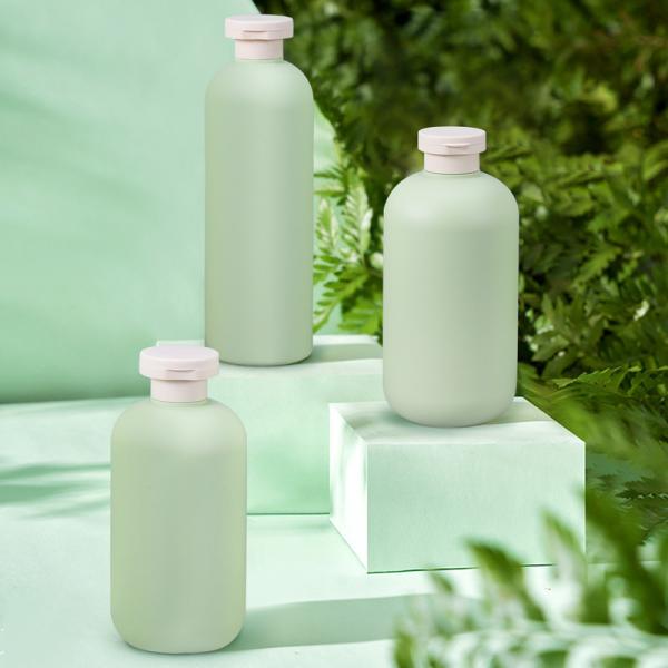 Umetass 260ml Green Water Bottle Cosmetic Liquid Serm Lotion Package for Round Bottle