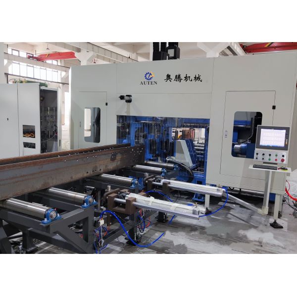 Bridge Engineering 3D CNC H Beam Drilling Machine Transmission Tower Manufacturing