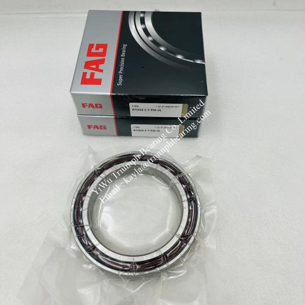 FAG  High Precision Angular Contact Ball Bearing B71918C.T.P4S.UL  ,   B71918C-T-P4S-UL