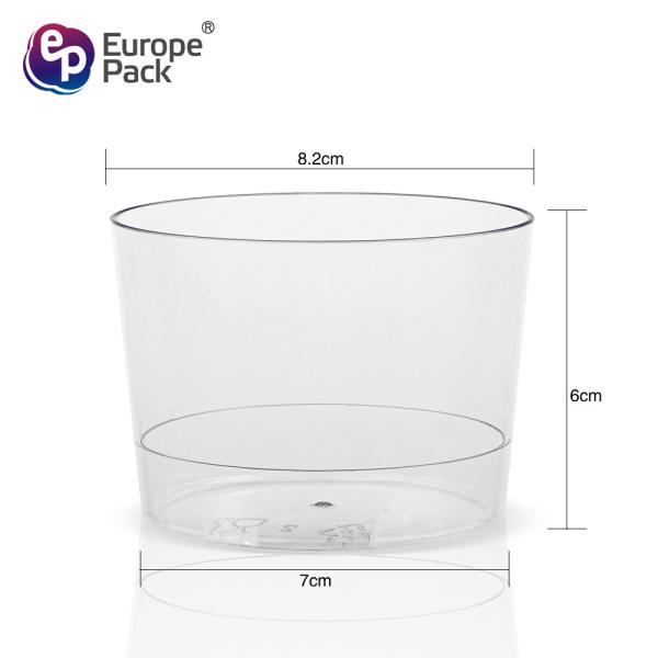 EPK alibaba disposable plastic serving personalized ice cream bowls with popular