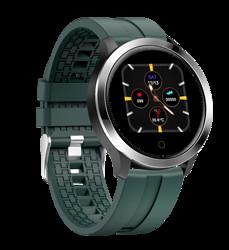 Coração Rate Blood Pressure 1.3inch do oxigênio do sangue do Smart Watch do Smart Watch do silicone F75