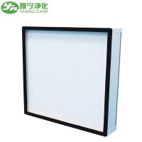 Mini Pleated HEPA Air Filter 3000 M³/H Air Volume For Clean Room CE Approved