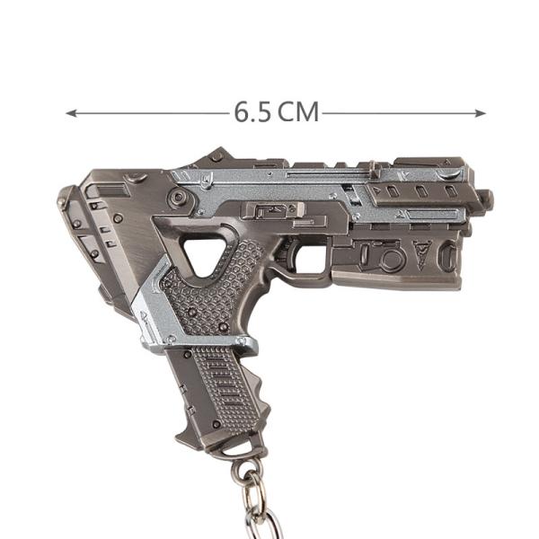 Alternator SMG 7CM Zinc Alloy Keychain Apex Legends Gun Keychains