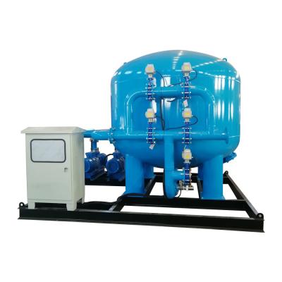 os multimédios 100m3/H filtram o tratamento da água, filtro de areia para a purificação de água