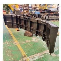 Core scraping plate slag stone cleaning