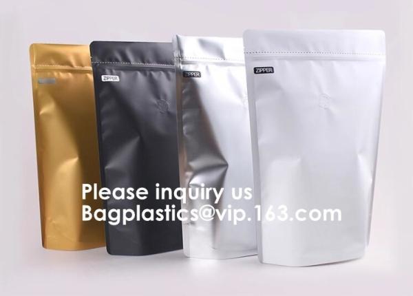 Semi-Clear Window Hang-Hole Stand-Up k Pouch,Aluminum Packaging Bags Laser k Stand up Resealable Pouches wit