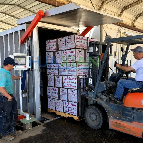 4 Pallet New Vacuum System Fresh Vegetable and Fruit Cooling Refrigerator Machine Suppliers