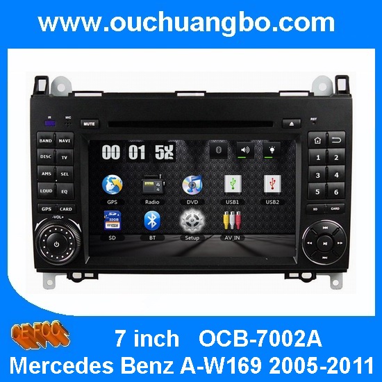 Ouchuangbo Car GPS DVD Radio for Mercedes Benz A-W169 2005-2011 USB iPod Multimedia System OCB-7002A