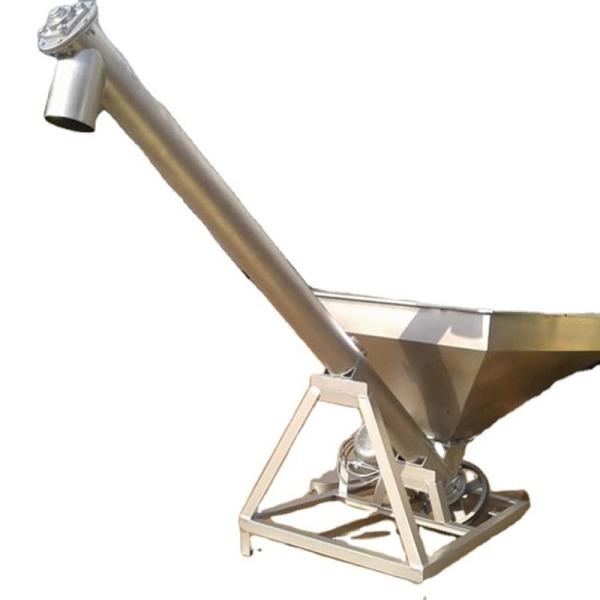 Customized Stainless Steel Heat Resistant Screw Auger Conveyor for Industrial Material Handling