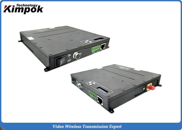 1080P RJ45 Network Video Transmitter , Wireless Audio Video Sender 4MHz 8MHz