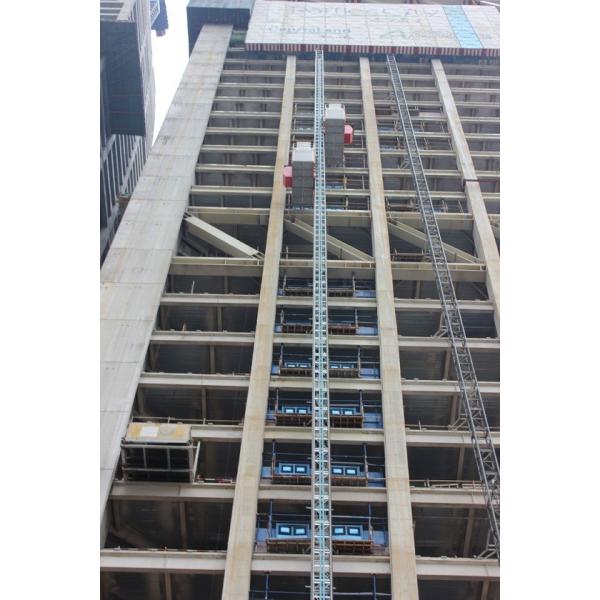 construction hoist, 0-63m/min, medium speed, inverter control, frequency conversion, construction elevator,