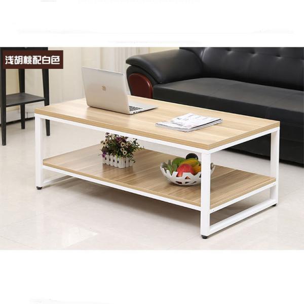 Modern Living Room Tables with Wooden Center Table and Optional Wheels
