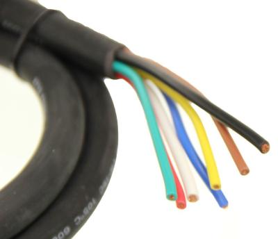 Pvc 7x14 Gauge Awg 100 Copper Stranded Trailer Cable
