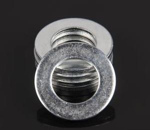 Galvanized Flat Steel Washers Din 125 Yellow Zinc Fastener Connector