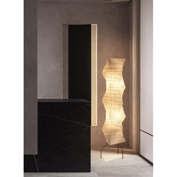 Japanese Designer paper Chandelier Simple Art Living Room Bedroom Akari Chandelier(WH-MI-373)
