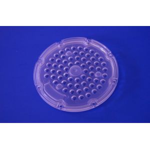 120 haute lentille 64 de lumière de baie du degré 3030 LED dans 1 lentille industrielle circulaire d'UFO de lampe d'extraction