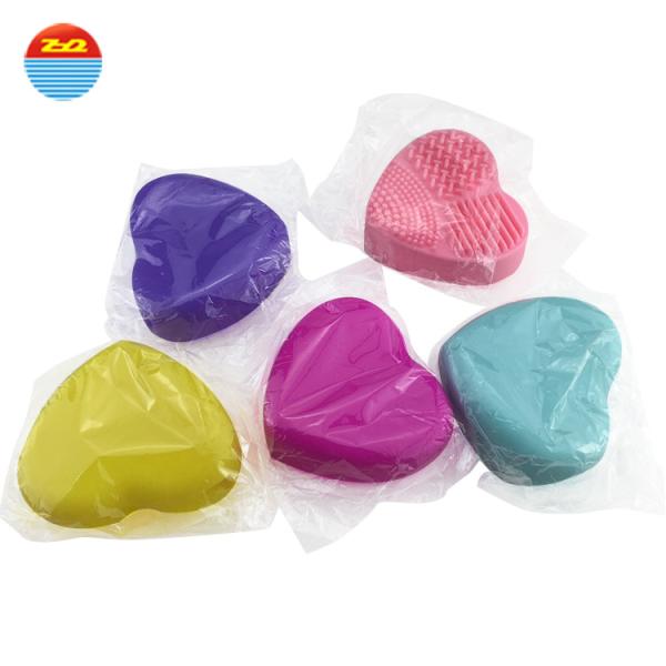 Easily Rinses Clean Silicone Skin Brush Healthy Silicon Sponge Eco - Friendly Material