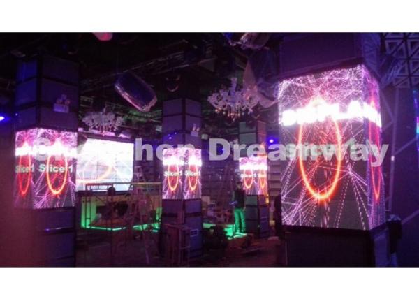 PH 7.62 Bar Indoor Full Color LED Display Show Flash with 732mm  x 1342 mm