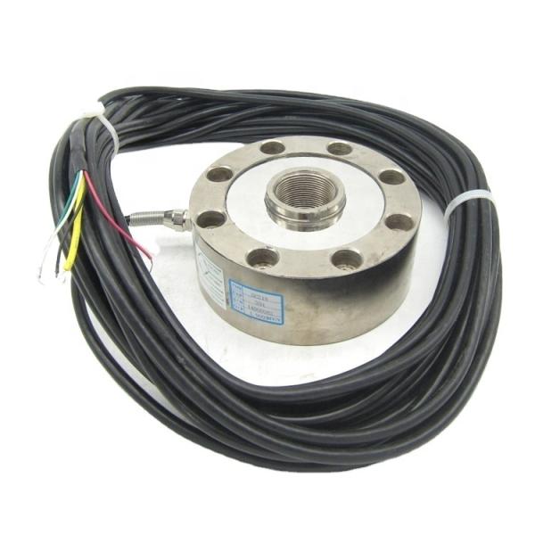 IP66/IP67 Sortie nominale 2.0±0.04mV/V 10T 100Kn Capteur de pression de cellule de charge de colonne de compression de rigidité forte pour l'industrie