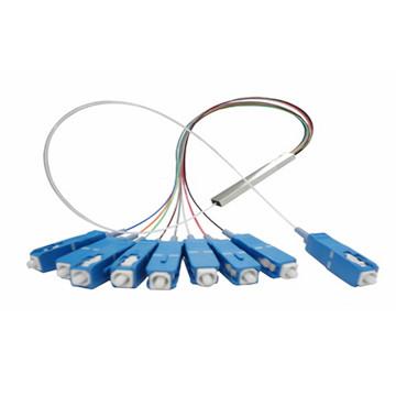 1x8 Mini Tipo SCUPC Fibra PLC Splitter