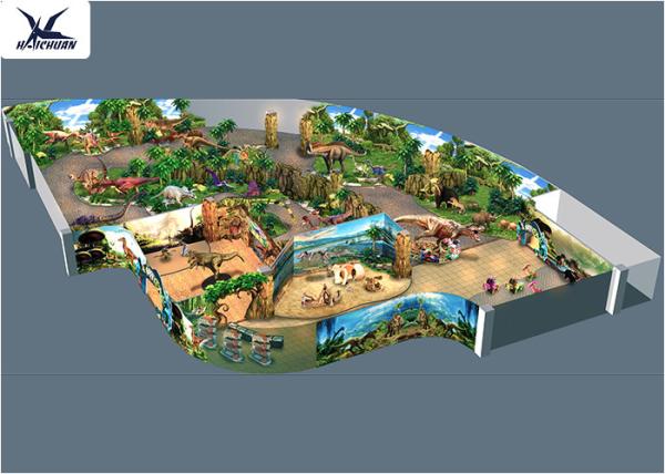 New Outdoor Professional Animatronic Life Size Dinosaur Theme Park Design