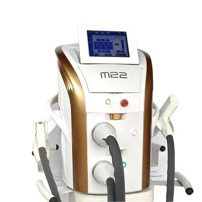 2 In 1 M22 IPL OPT Nd Yag Laser Hair Removal Machine Tattoo Pigment Removal Device