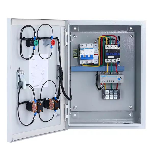 Custom Waterproof Electrical Control Box with IP55 Protection and Cold-Rolled Steel for Outdoor and Industrial Use