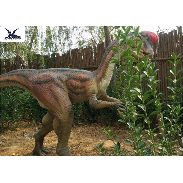 Interactive Dinosaur Models Ornament For Parks / Shopping Malls Fire Resistance